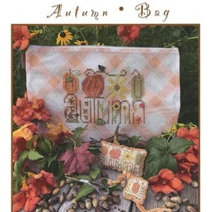 Shepherd&#39;s Bush AUTUMN BAG Cross Stitch Pattern ~ Shepherd&#39;s Bush Cross Stitch Charts ~ New Cross Stitch Pattern