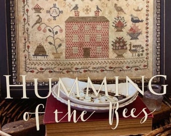 Blackbird Designs Humming of the Bees Cross Stitch Pattern ~ New Blackbird Designs ~ Blackbird Designs Cross Stitch