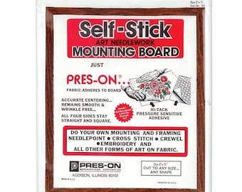 Pres-On MOUNTING BOARD 5"x7" ~ Cross Stitch Mounting Board ~ Cross Stitch Finishing ~ Anabella's