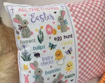 Anabella's Needleart  ALL the Things EASTER Cross Stitch Pattern ~ EASTER Cross Stitch ~ Easter Cross Stitch