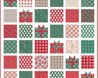 NEW Primrose Cottage Quilts Presently Quilt Pattern ~ Primrose Cottage Christmas Quilt Pattern ~ Anabella's ~ Christmas Quilt