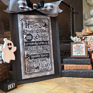 Anabella&#39;s Needleart HALLOWEEN IS FOR... Cross Stitch Booklet - 7 Halloween Designs ~ Halloween Cross Stitch ~ Anabella&#39;s Cross Stitch