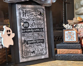Anabella&#39;s Needleart HALLOWEEN IS FOR... Cross Stitch Booklet - 7 Halloween Designs ~ Halloween Cross Stitch ~ Anabella&#39;s Cross Stitch