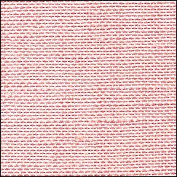 Charles Craft 28 Count Pink Linen ~ 28 Count Linen Cross Stitch Fabric