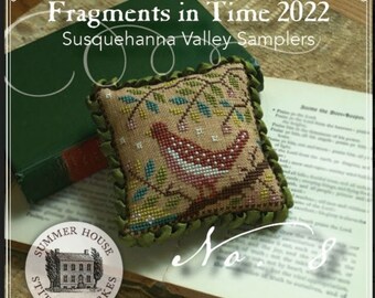 Summer House Stitche Workes ~ 2022 Fragments In Time #8 Cross Stitch Pattern ~ 2022 Needlework Expo
