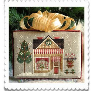 Little House Needleworks Cross Stitch Pattern Hometown Holiday SWEET SHOP - #4