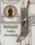 NEW! 2026 Nashville Needlework Market ~ Midnight Santa Stocking Cross Stitch by Teresa Kogut  - Anabella's Nashville - Pre-Order