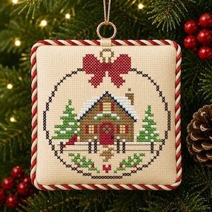 Home For The Holidays™ – Christmas Keepsakes™ Cross Stitch Chart Collection – Set of 3 - Christmas Cross Stitch - Counted Cross Stitch