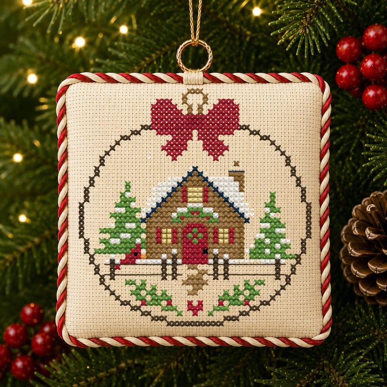 Home For The Holidays™ – Christmas Keepsakes™ Cross Stitch Chart Collection – Set of 3 - Christmas Cross Stitch - Counted Cross Stitch