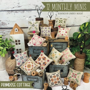 2024 Nashville Needlework Market - Primrose Cottage Stitches Monthly Minis - Nashville Needlework Market ~ Anabella's