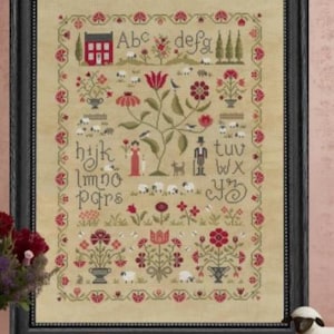 Cross Stitch ~ Jardin Prive' Promenade Pastorale Cross Stitch