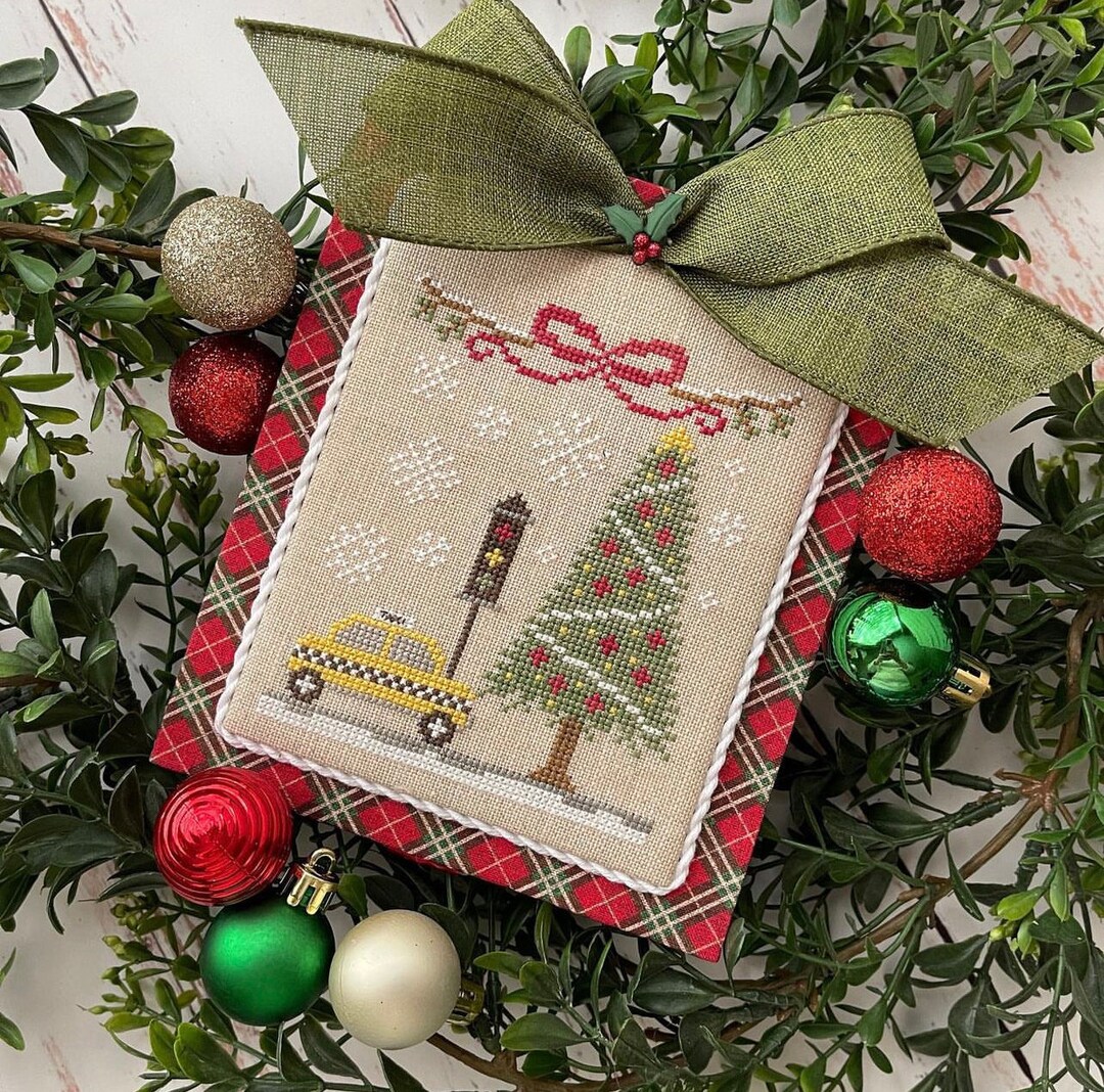 Country Cottage Needleworks BIG CITY CHRISTMAS 4 Street Scene Christmas Cross Stitch Etsy