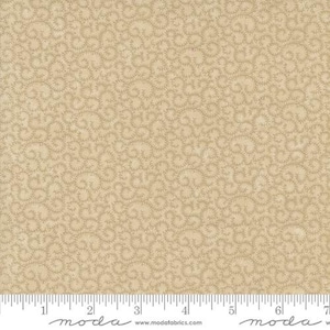 Moda ~ Kansas Troubles Quilters ~ Chickadee Landing Prickly Vines Dandelion Natural  ~ Fabric by the yard & half-yard ~ Chickadee Landing