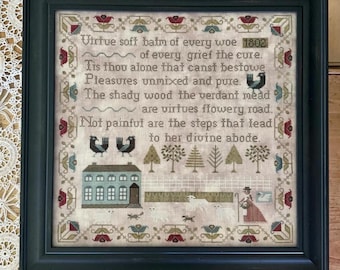 Divine Abode Cross Stitch chart by Teresa Kogut  - Anabella's - Teresa Kogut Cross Stitch - Counted Cross Stitch