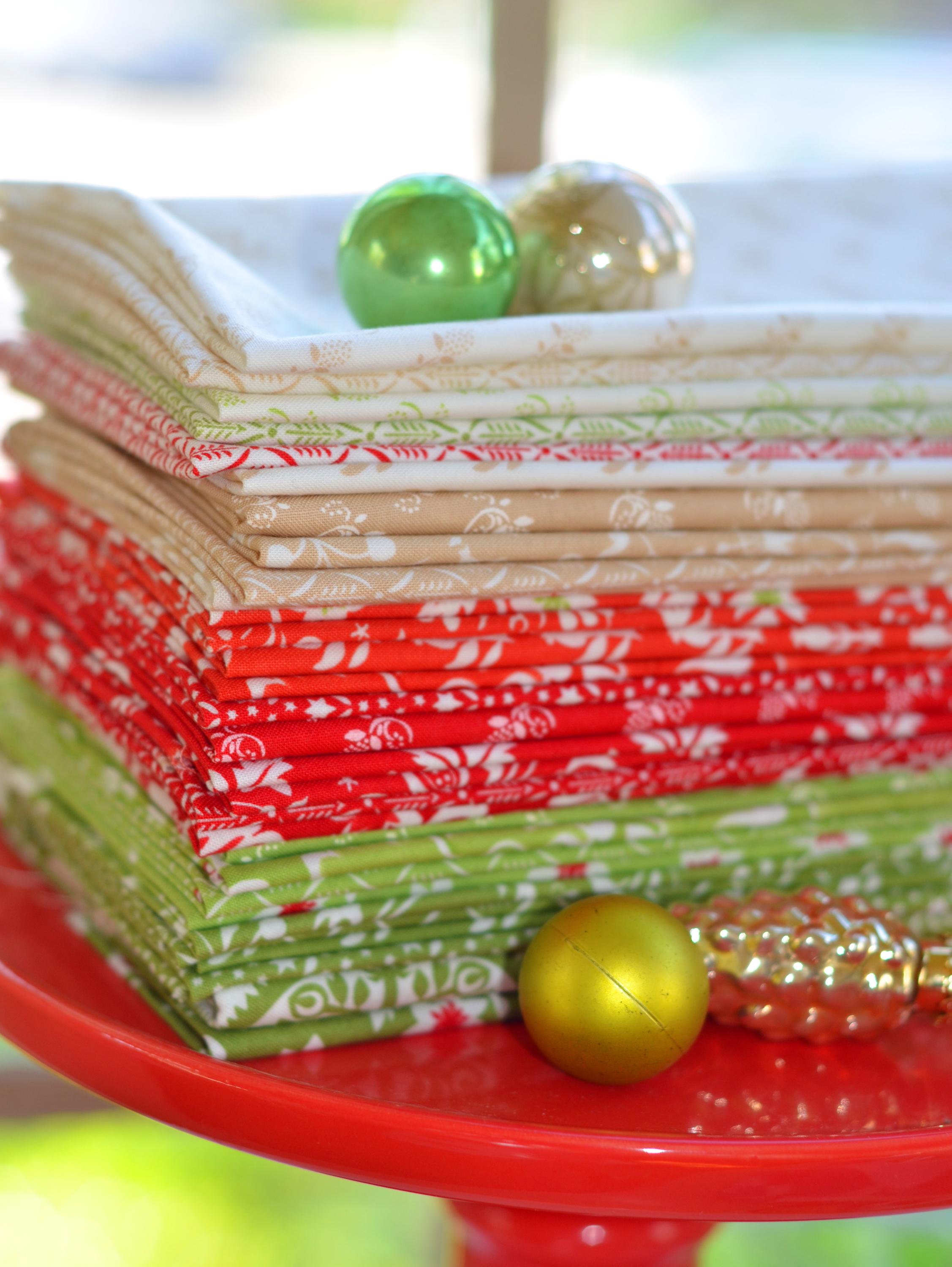 Buon Natale Starry Pines Quilt Pattern by Fig Tree & Co