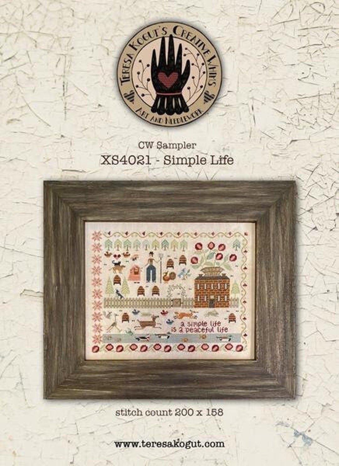 2024 Nashville Needlework Market Teresa Kogut Simple Life Cross Stitch