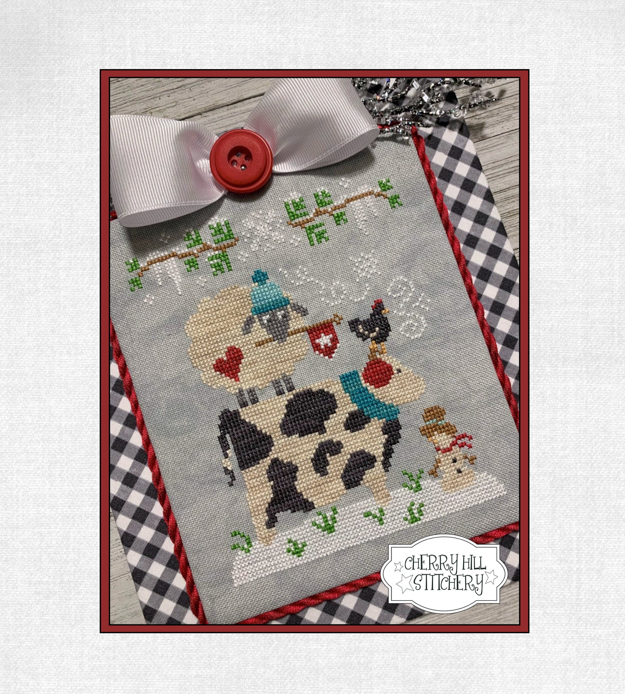 Cherry Hill Stitchery WINTER BARNYARD Stack PDF Cross Stitch Etsy Canada