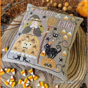 Crocette a gogò  The Little Witch Cross Stitch Pattern ~ Halloween Cross Stitch ~ New Cross Stitch ~ Anabella&#39;s - Pre-Order