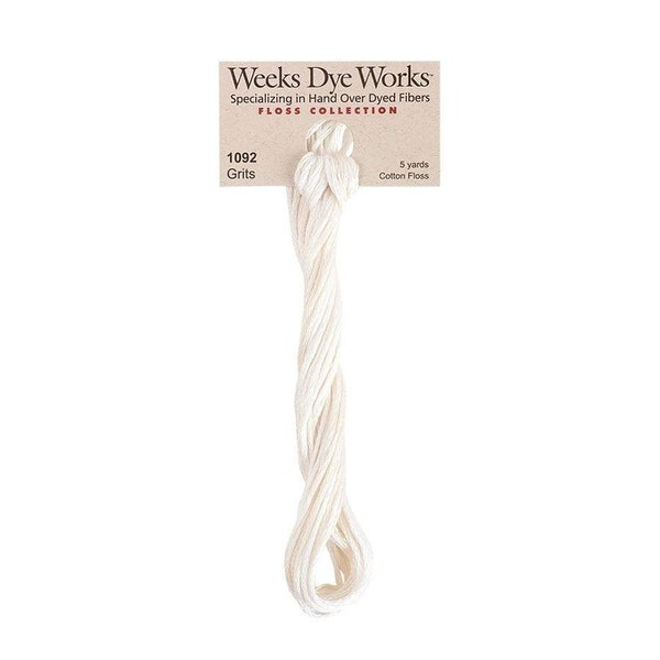 Weeks Dye Works GRITS 6 Strand Hand-Dyed Embroidery Floss - WDW 1092