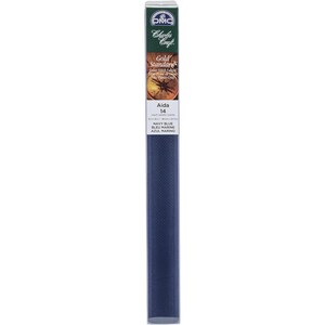 Charles Craft Aida 14 Count 15"X18" NAVY BLUE