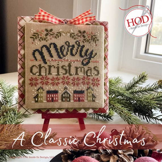 Hands on Design A CLASSIC CHRISTMAS  Cross Stitch Pattern ~ Christmas Cross Stitch