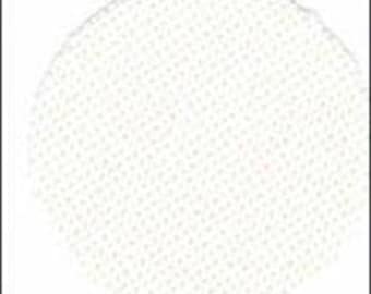 Zweigart 25 Count White Lugana Cross Stitch Fabric  - 18" x 27" approx ~ Anabella's