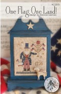 NEW! 2026 Nashville Needlework Market ~ One Flag, One Land Cross Stitch by Brenda Gervais | With Thy Needle and Thread | Nashville Pre-Order