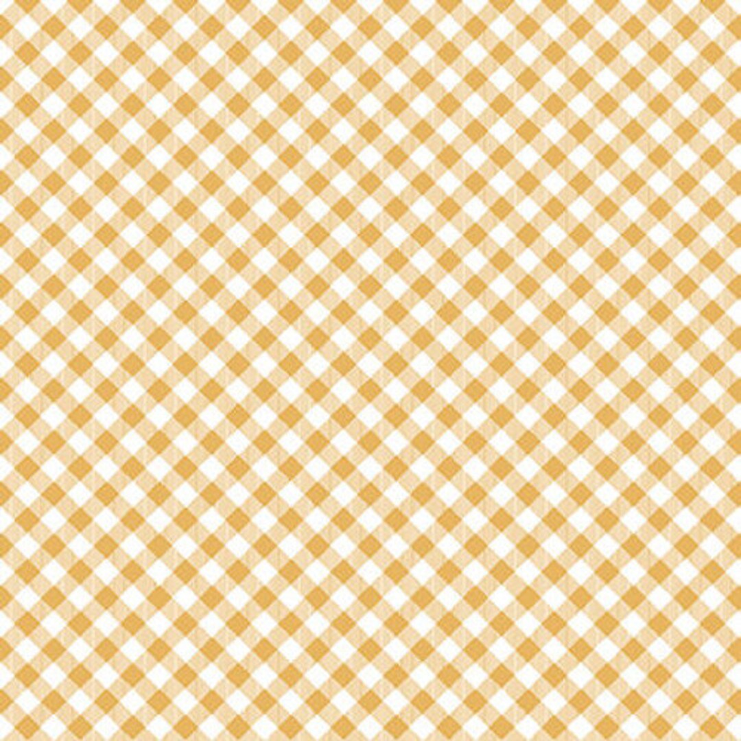 Chelsea's Checks GOLD/WHITE by Priscilla Blain With Henry Glass and ...