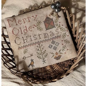 NEW! Notforgotten Farm Cross Stitch ~ Merry Olde Christmas Cross Stitch Pattern - Christmas Cross Stitch ~ Anabella&#39;s
