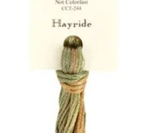 Classic Colorworks HAYRIDE CCT-244 Cross Stitch Floss ~  Embroidery Floss