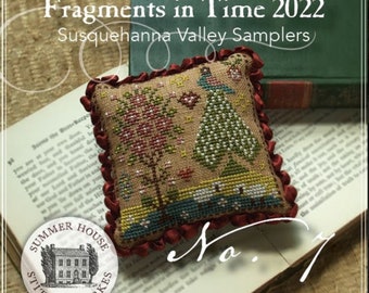 Summer House Stitche Workes ~ 2022 Fragments In Time #7 Cross Stitch Pattern ~ 2022 Needlework Expo ~ New Cross Stitch