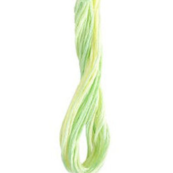 Classic Colorworks LEMON LIME Cross Stitch Floss ~  Embroidery Floss - Classic Colorworks CCT-019