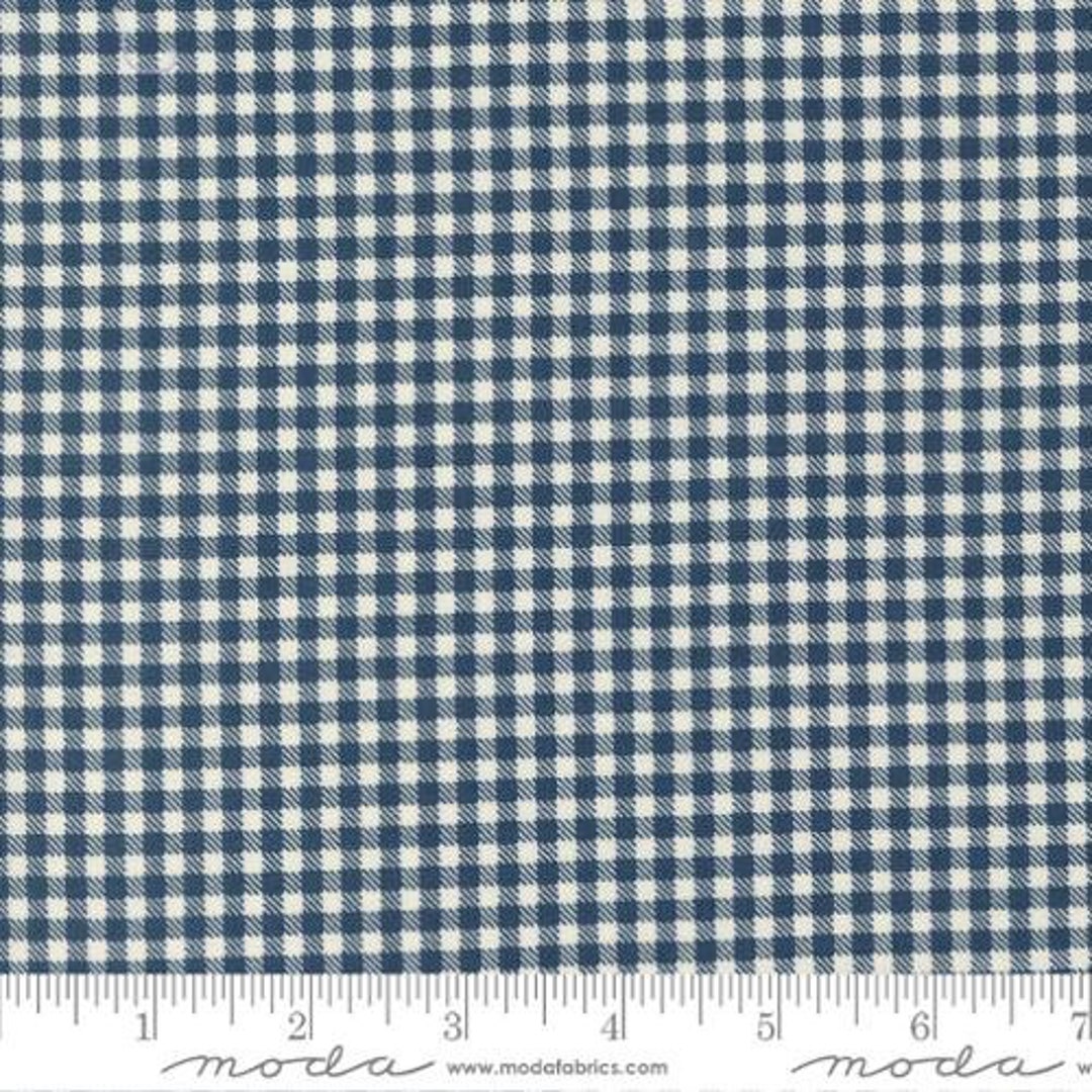 Moda Sweetwater Vintage Farmgirl Navy Fabric ~ Fabric by the Yard and ...