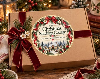 Christmas Cross Stitch Mystery Box – Exclusive Stitching Gift - Cross Stitch Christmas Box  - The Christmas Stitching Cottage™  Mystery Box