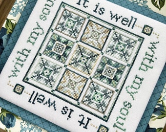 2024 Nashville Needlework Market - Sweet Wing Studio It Is Well Cross Stitch Pattern Nashville Needlework Market ~ Anabella's