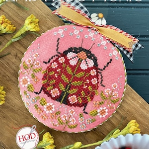 2025 Nashville Needlework Market ~ Hands on Design Ladybug Picnic Cross Stitch Chart -  New Hands on Design ~ Anabella&#39;s  ~ Cross Stitch