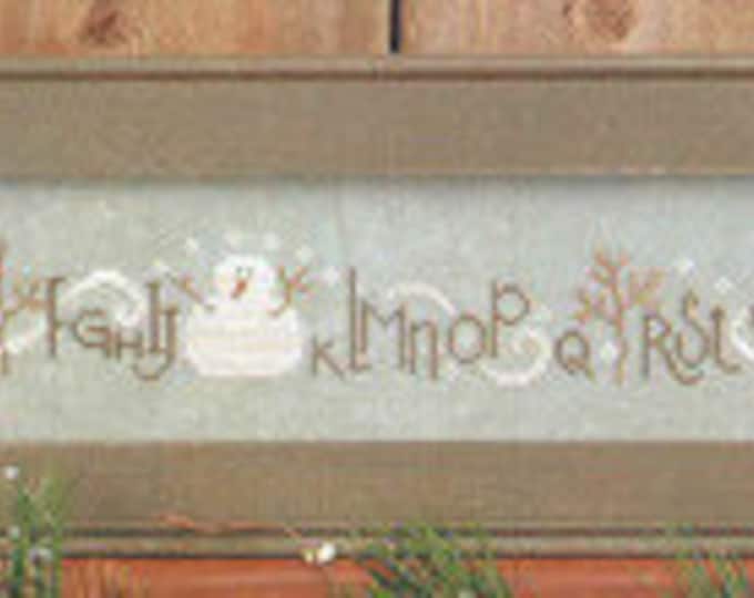 Bent Creek WINTER ROW Cross Stitch Pattern Bent Creek Cross Stitch Charts New Cross Stitch