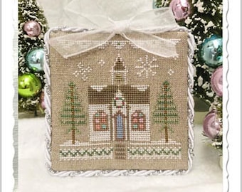 Country Cottage Needleworks GLITTER HOUSE 5 Cross Stitch Pattern  - Glitter Village Series