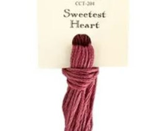 Classic Colorworks SWEETEST HEART CCT-204  Cross Stitch Floss ~  Embroidery Floss