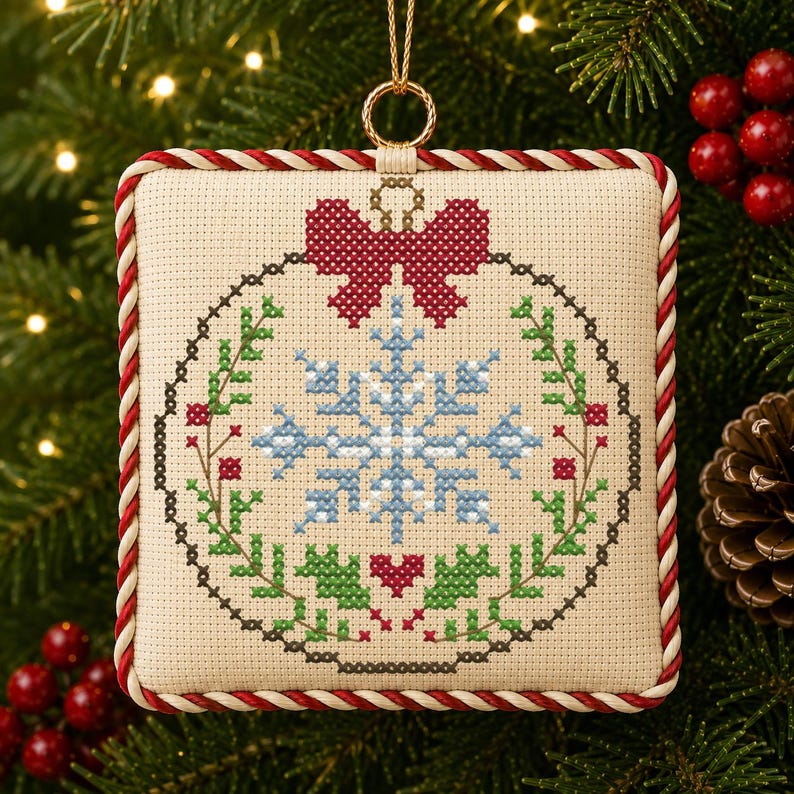 Home For The Holidays™ – Christmas Keepsakes™ Cross Stitch Chart Collection – Set of 3 - Christmas Cross Stitch - Counted Cross Stitch