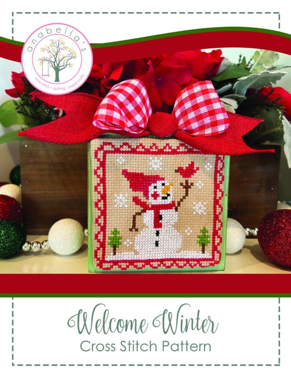 Hands on Design Oh Christmas Three Cross Stitch Pattern - Anabella's