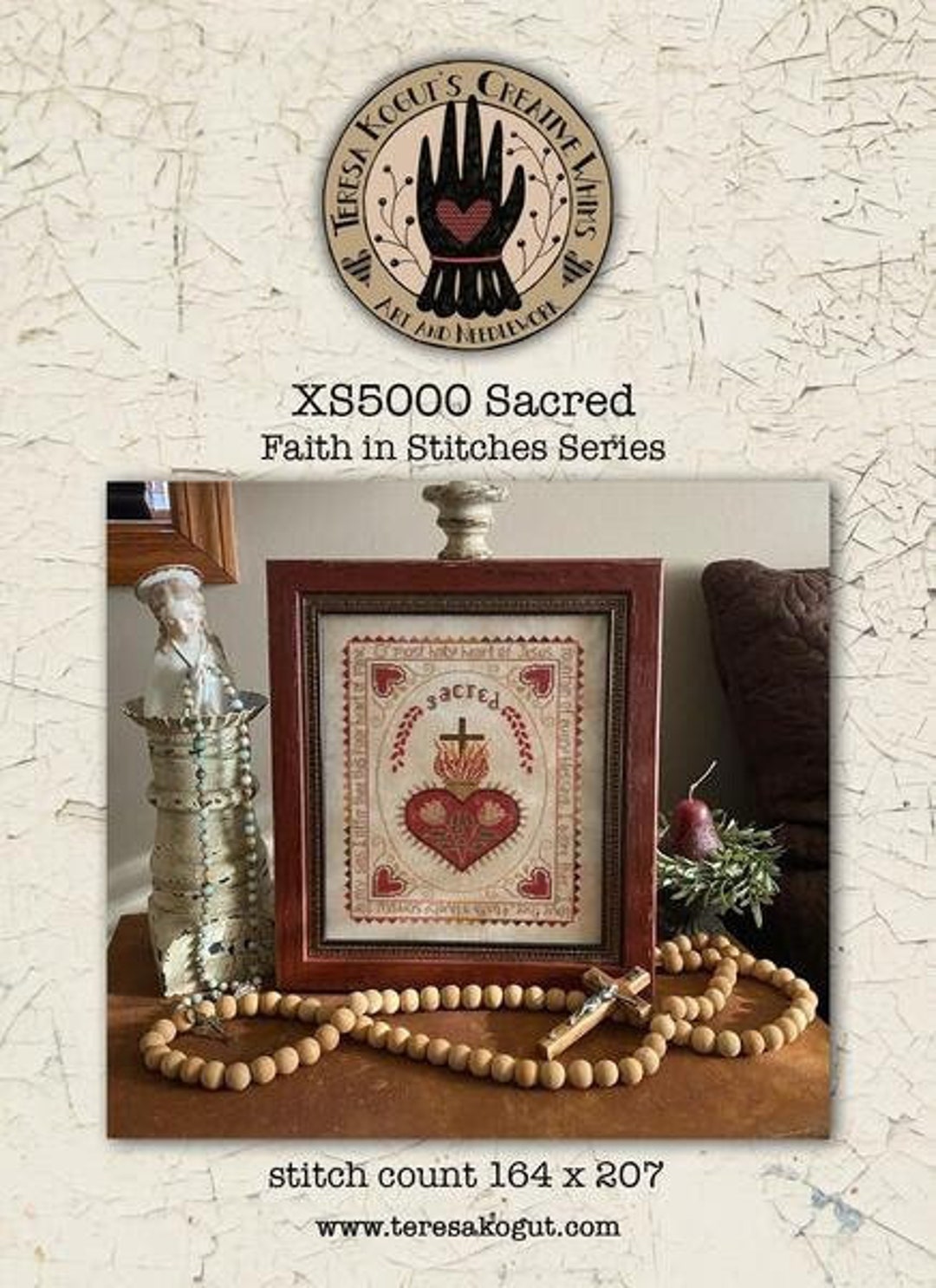 2024 Nashville Needlework Market Teresa Kogut Sacred Faith in Stitches