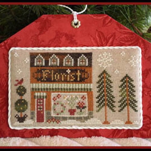 Little House Needleworks Cross Stitch Pattern Hometown Holiday Etsy