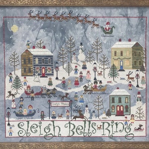 2024 Nashville Needlework Market - Praiseworthy Stitches Sleigh Ride - Nashville Needlework Market ~ Anabella&#39;s