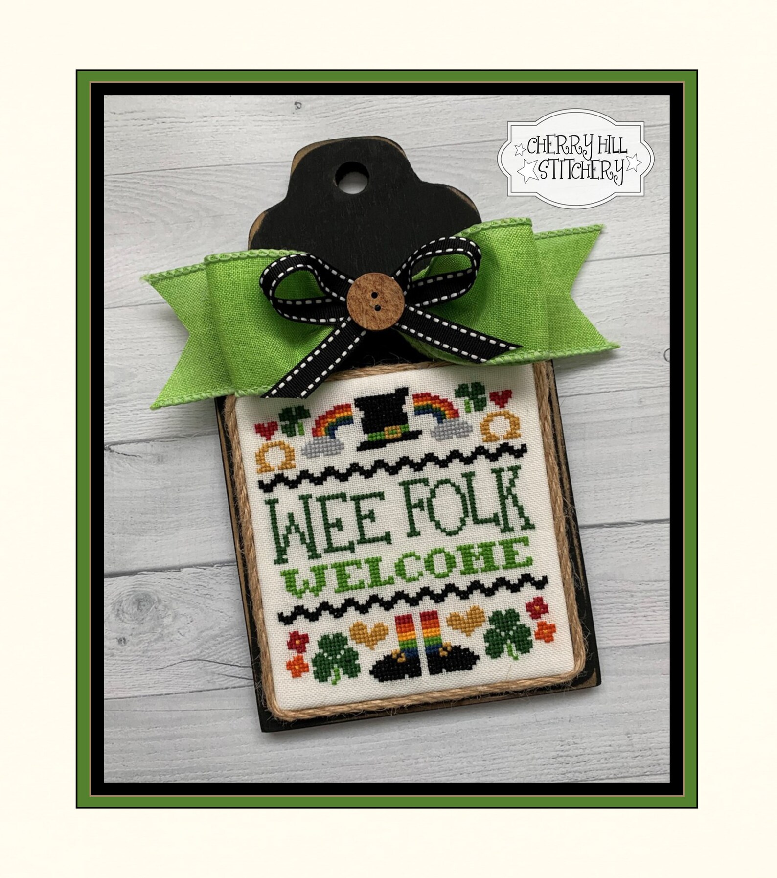 Cherry Hill Stitchery Cross Stitch Pattern WEE FOLK Etsy