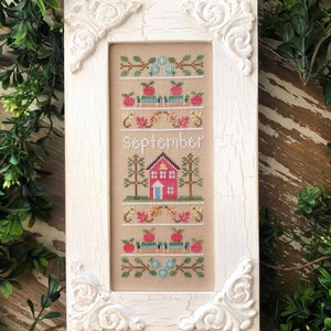 Country Cottage Needleworks SAMPLER of the MONTH SEPTEMBER