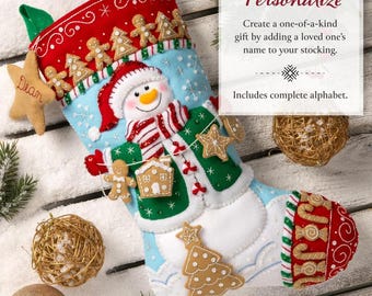 Country Cottage Chrstmas Stockng - Etsy