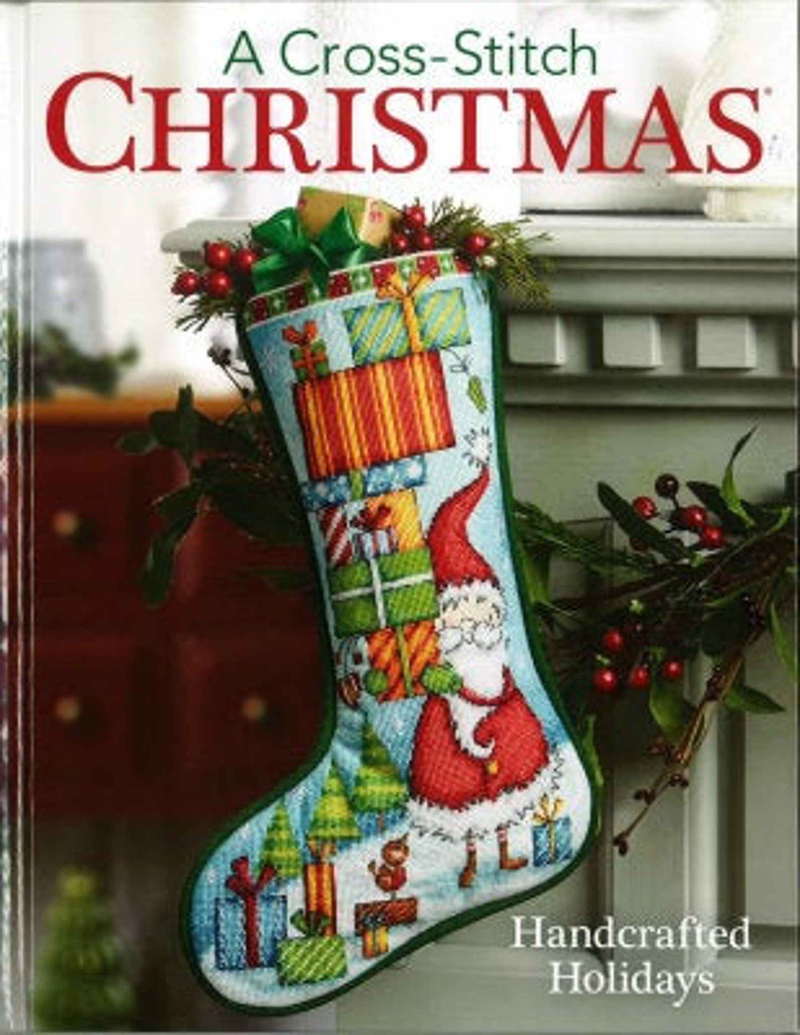 A CROSS STITCH CHRISTMAS Book Hand Crafted Holiday Etsy