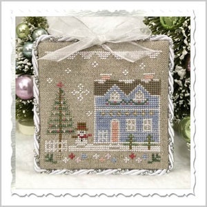 Country Cottage Needleworks GLITTER HOUSE 9 Cross Stitch Pattern  - Glitter Village Series