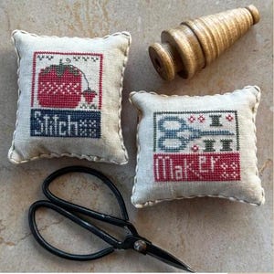 NEW! 2025 Nashville Needlework Market ~ Heart in Hand Imprints: Stitch + Maker Cross Stitch Chart ~ Anabella&#39;s